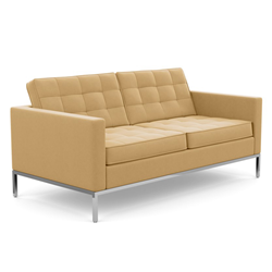 KNOLL sofa with 2 seaters FLORENCE in fabric