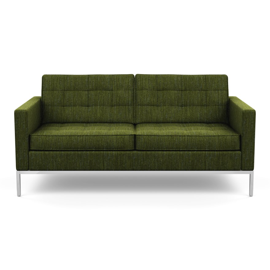 KNOLL sofa with 2 seaters FLORENCE in fabric
