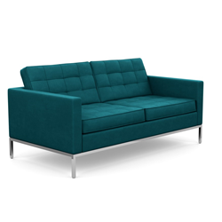 KNOLL sofa with 2 seaters FLORENCE in fabric
