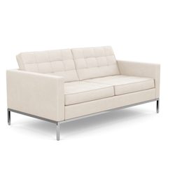 KNOLL sofa with 2 seaters FLORENCE in fabric