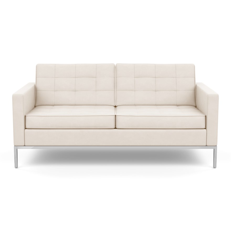KNOLL sofa with 2 seaters FLORENCE in fabric