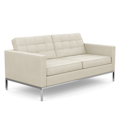 KNOLL sofa with 2 seaters FLORENCE in fabric