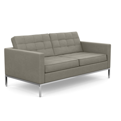 KNOLL sofa with 2 seaters FLORENCE in fabric
