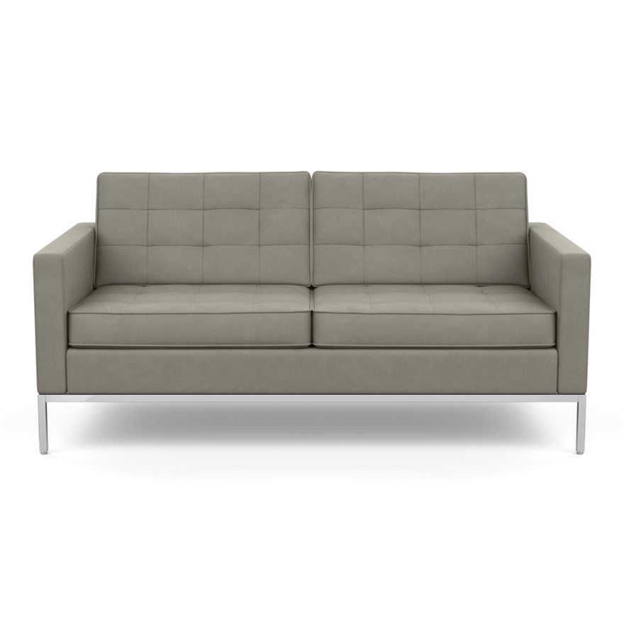 KNOLL sofa with 2 seaters FLORENCE in fabric