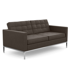 KNOLL sofa with 2 seaters FLORENCE in fabric