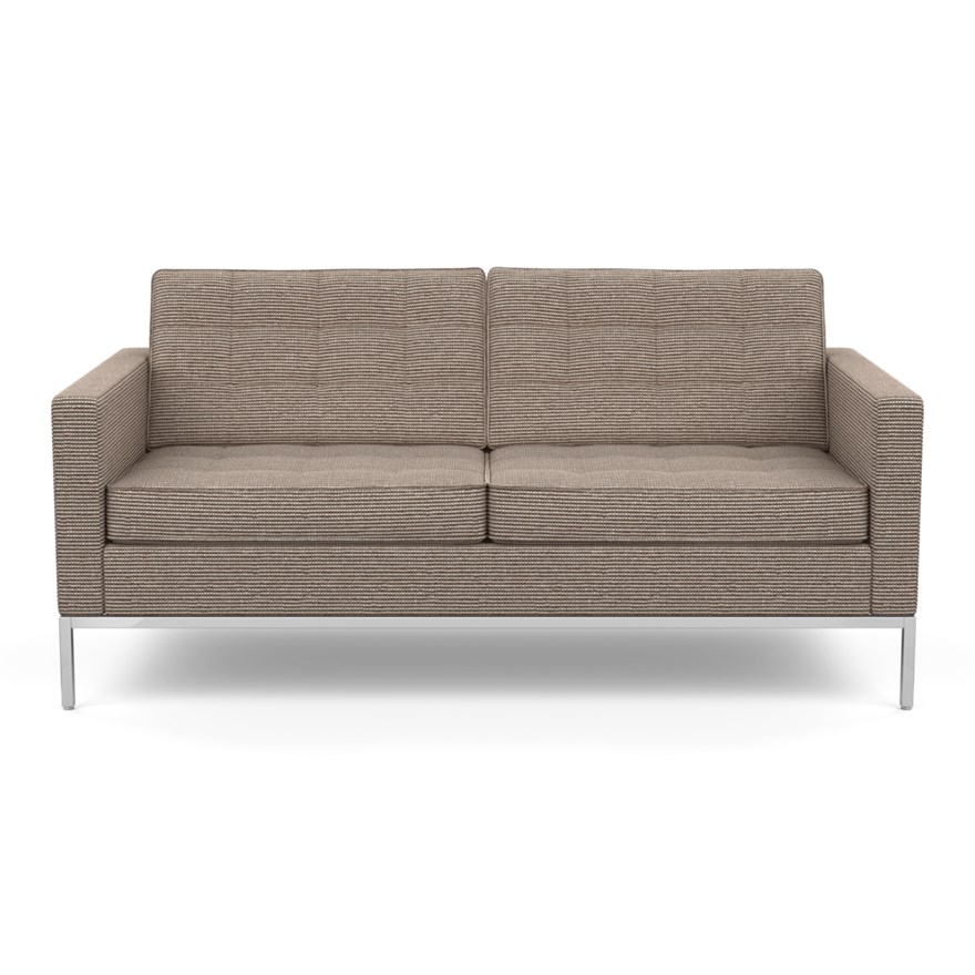 KNOLL sofa with 2 seaters FLORENCE in fabric