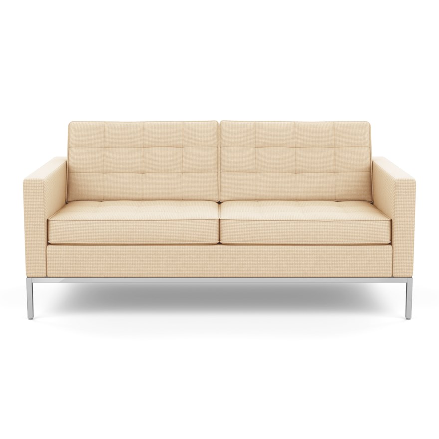 KNOLL sofa with 2 seaters FLORENCE in fabric