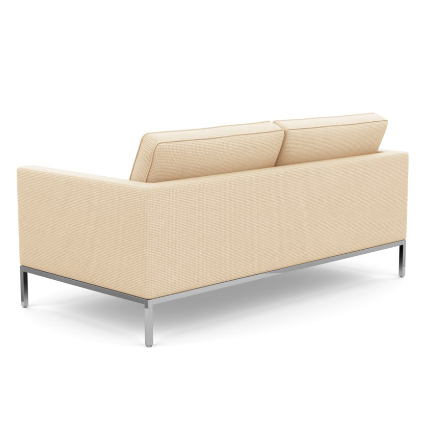 KNOLL sofa with 2 seaters FLORENCE in fabric
