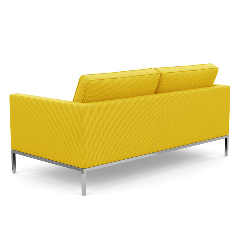 KNOLL sofa with 2 seaters FLORENCE in fabric