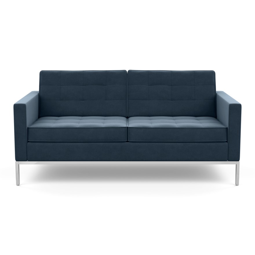 KNOLL sofa with 2 seaters FLORENCE in fabric