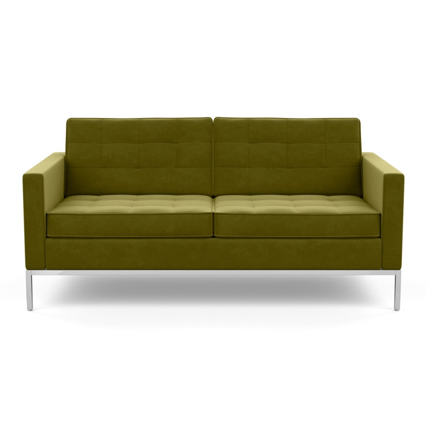 KNOLL sofa with 2 seaters FLORENCE in fabric
