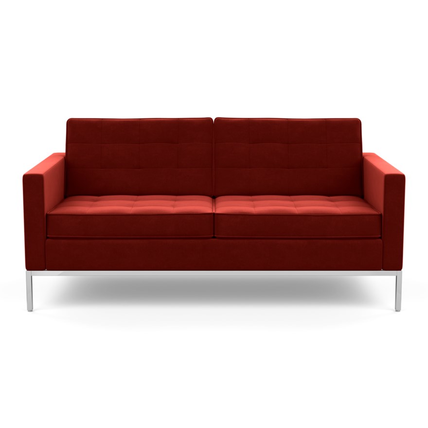 KNOLL sofa with 2 seaters FLORENCE in fabric