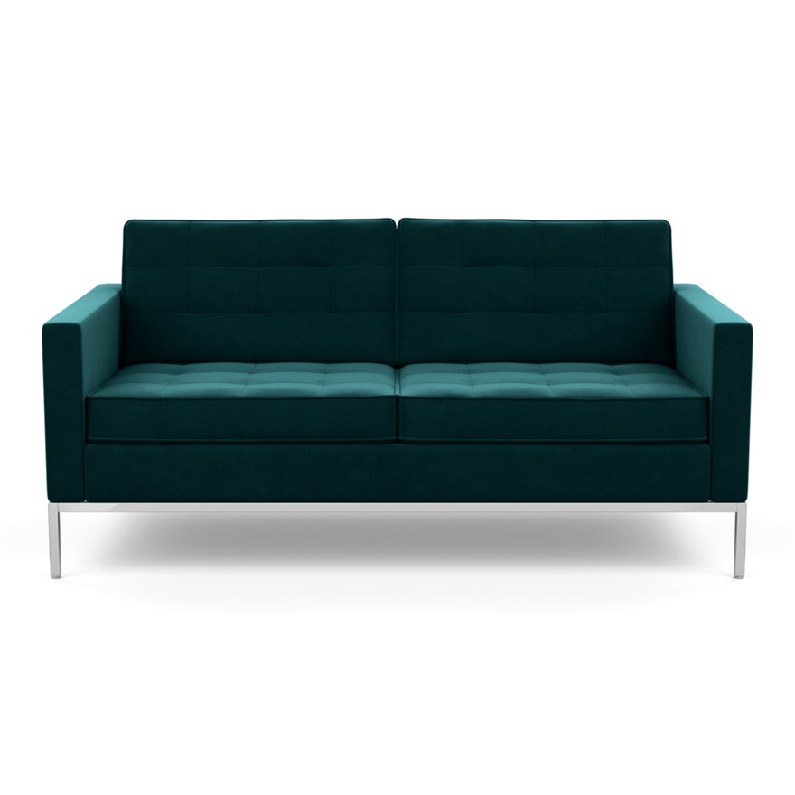 KNOLL sofa with 2 seaters FLORENCE in fabric