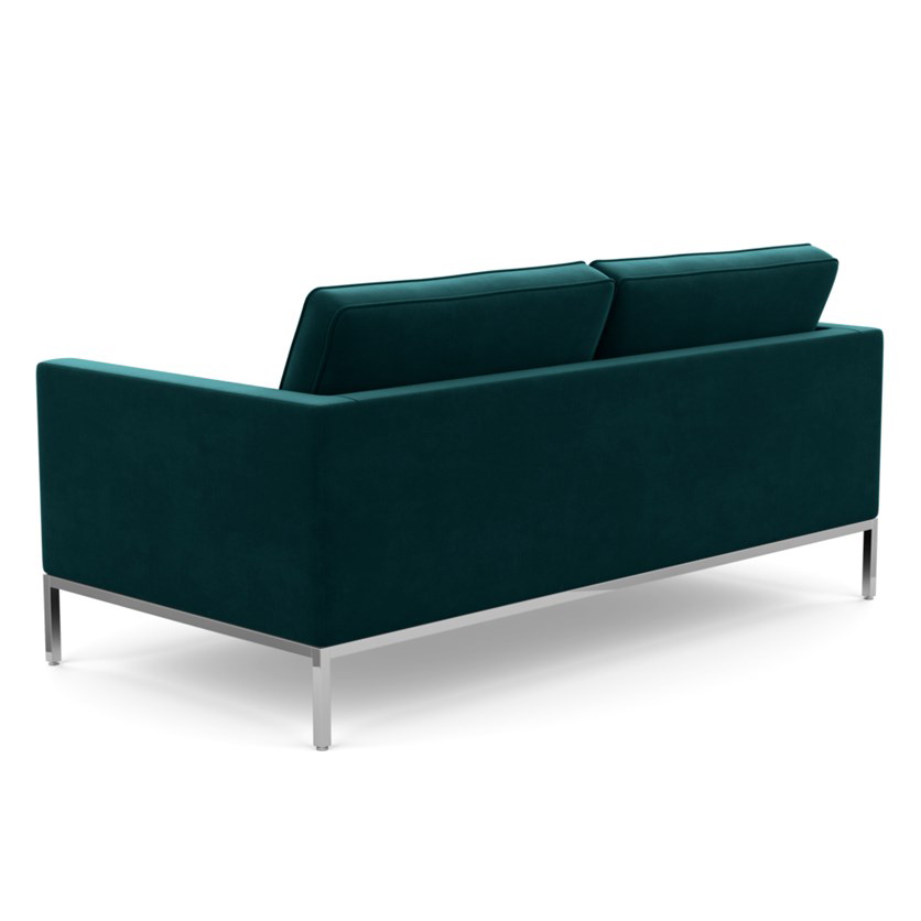 KNOLL sofa with 2 seaters FLORENCE in fabric