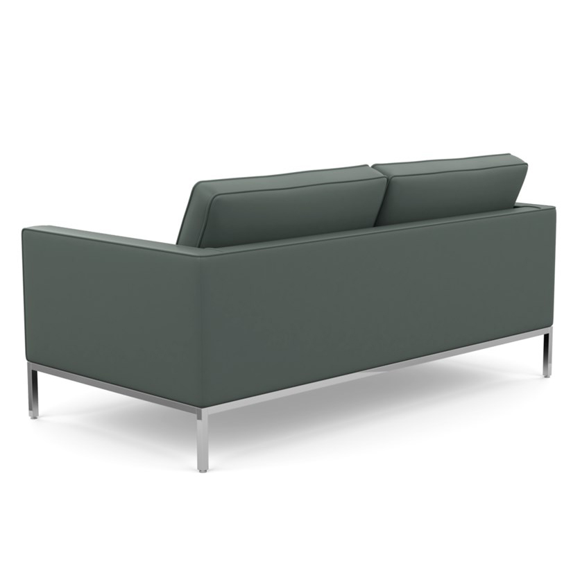 KNOLL sofa with 2 seaters FLORENCE in leather