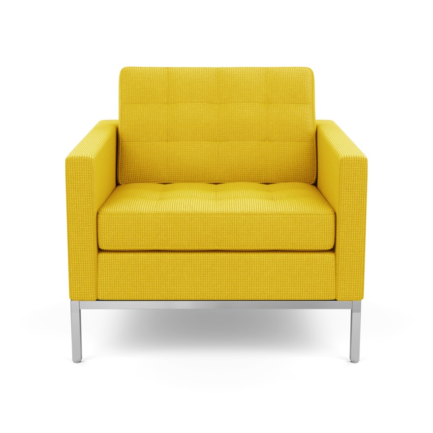 KNOLL fauteuil FLORENCE en tissu