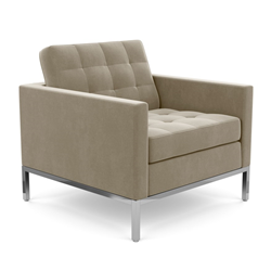 KNOLL armchair FLORENCE in fabric