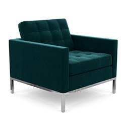 KNOLL armchair FLORENCE in fabric