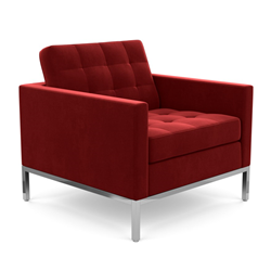 KNOLL armchair FLORENCE in fabric