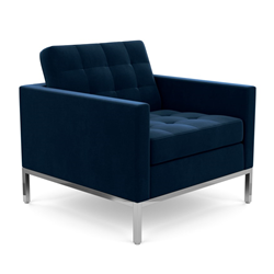 KNOLL armchair FLORENCE in fabric