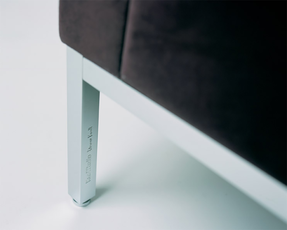 KNOLL armchair FLORENCE in leather