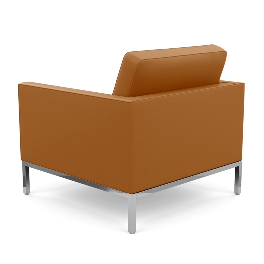 KNOLL armchair FLORENCE in leather