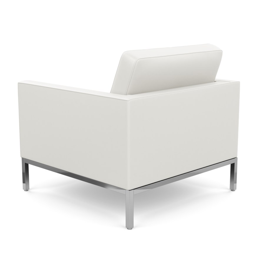 KNOLL armchair FLORENCE in leather