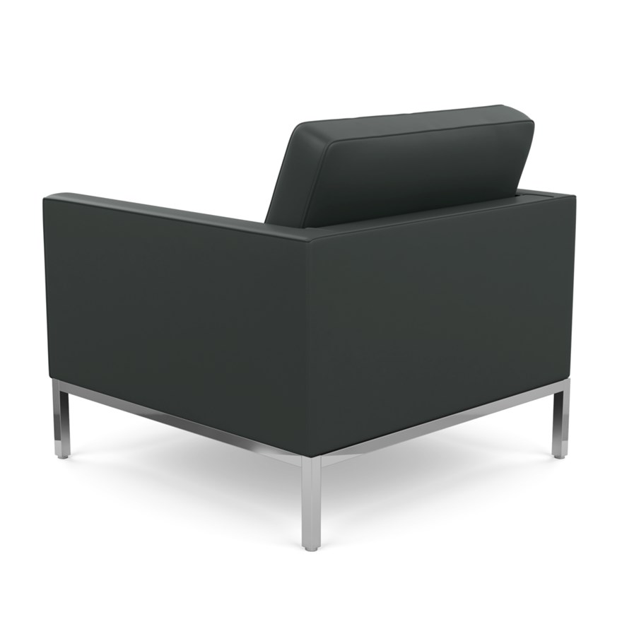 KNOLL armchair FLORENCE in leather
