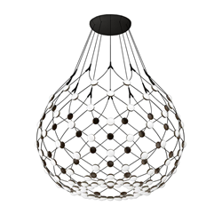 LUCEPLAN lampe à suspension MESH Ø 100 cm