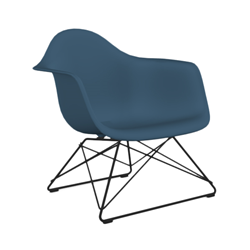 VITRA Eames Plastic Armchair with black base LAR