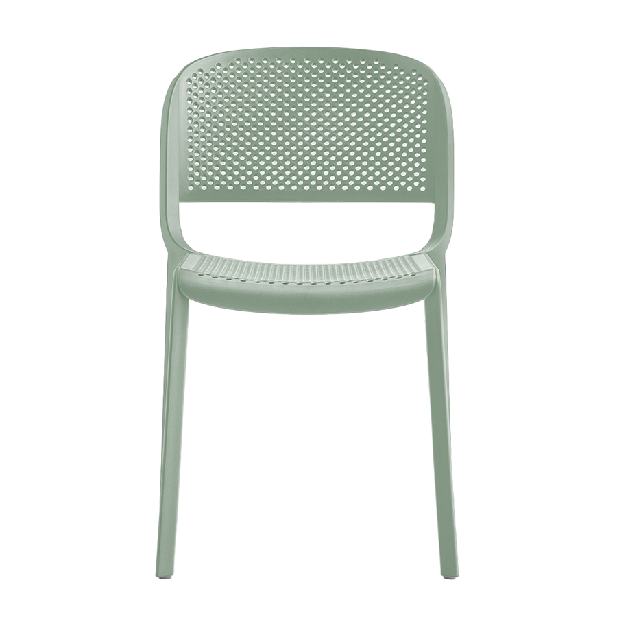 PEDRALI set de 4 chaises perforé DOME 261