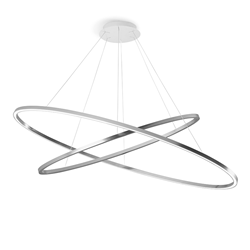 NEMO lampe à suspension ELLISSE DOUBLE