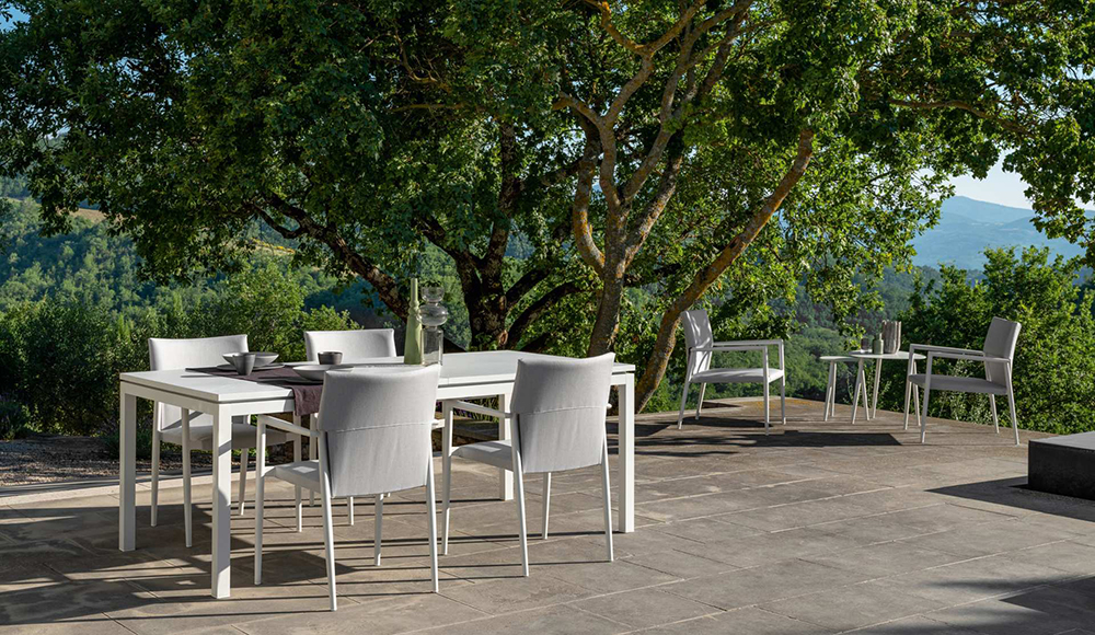 TALENTI outdoor extending table 200-280 cm ADAM PiùTrentanove Collection