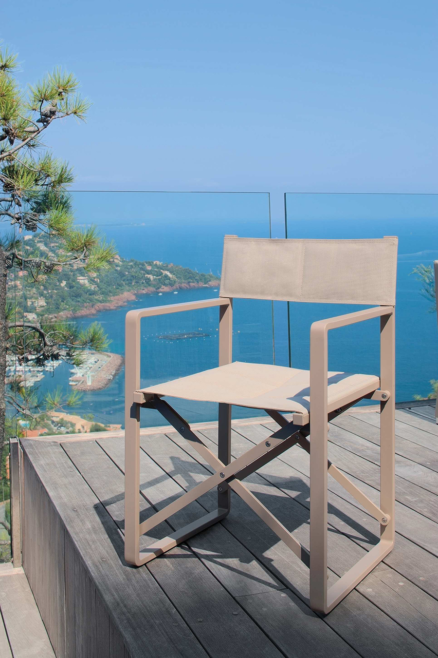 TALENTI outdoor director chair CHIC PiùTrentanove Collection