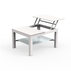TALENTI outdoor opening small coffee table CHIC PiùTrentanove Collection