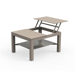 TALENTI outdoor opening small coffee table CHIC PiùTrentanove Collection