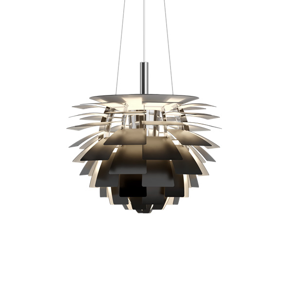 LOUIS POULSEN lampe à suspension PH ARTICHOKE Ø 48 cm (Noir - Acier)