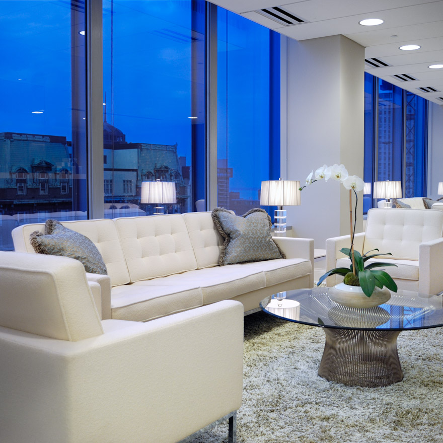 KNOLL round coffee table PLATNER Ø 107 x H 38,5 cm