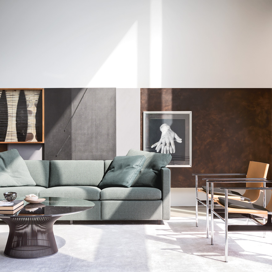 KNOLL round coffee table PLATNER Ø 107 x H 38,5 cm