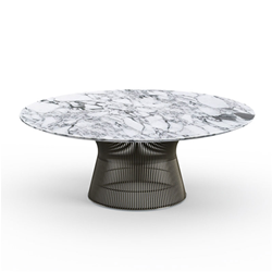 KNOLL round coffee table PLATNER Ø 107 x H 38,5 cm