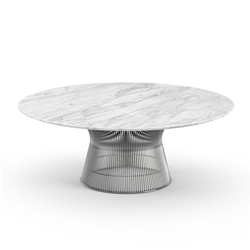 KNOLL round coffee table PLATNER Ø 107 x H 38,5 cm