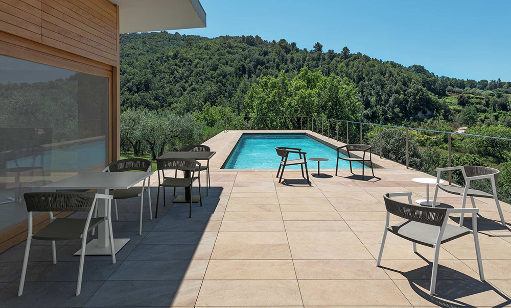 TALENTI outdoor sofa KEY PiùTrentanove Collection