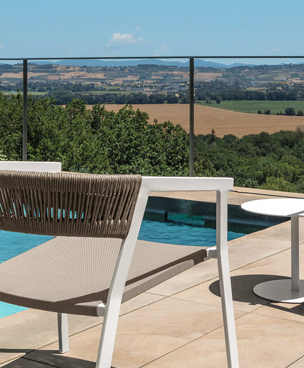 TALENTI outdoor sofa KEY PiùTrentanove Collection