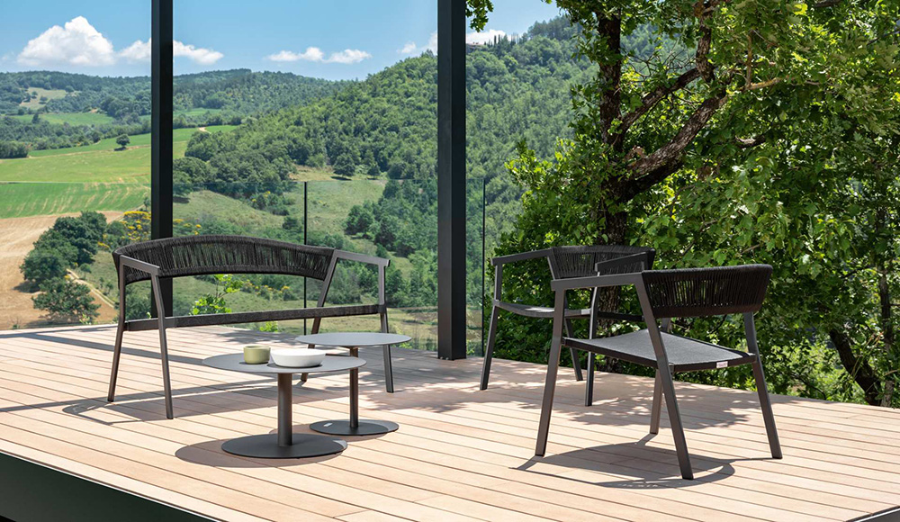 TALENTI outdoor sofa KEY PiùTrentanove Collection