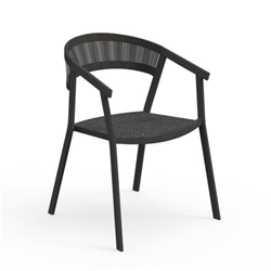 TALENTI set of 4 outdoor chairs with arms KEY PiùTrentanove Collection