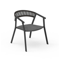 TALENTI set of 4 outdoor armchairs KEY PiùTrentanove Collection