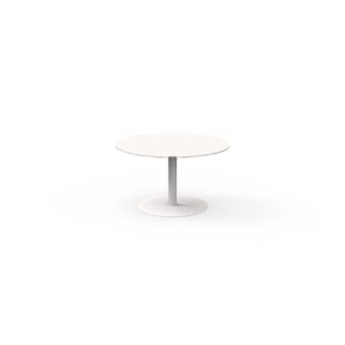 TALENTI table basse d'extérieur KEY Collection PiùTrentanove (H 30 cm White - Aluminium verni)