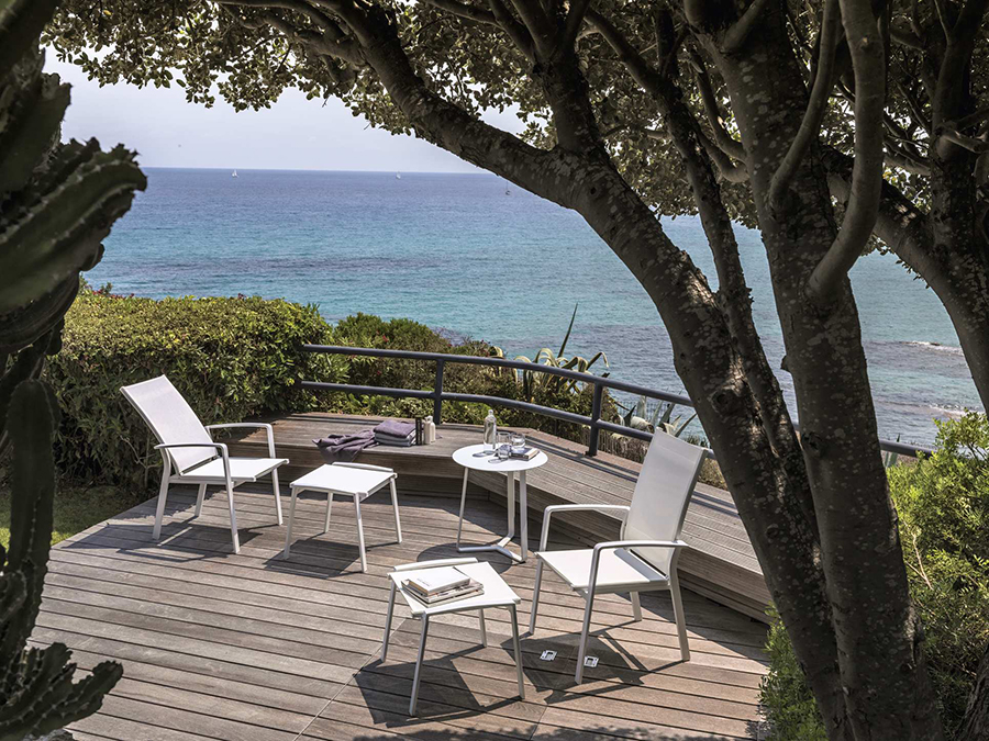 TALENTI set de 2 fauteuils d'extérieur LADY Collection PiùTrentanove