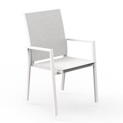 TALENTI set of 4 outdoor chairs with arms MAIORCA PiùTrentanove Collection