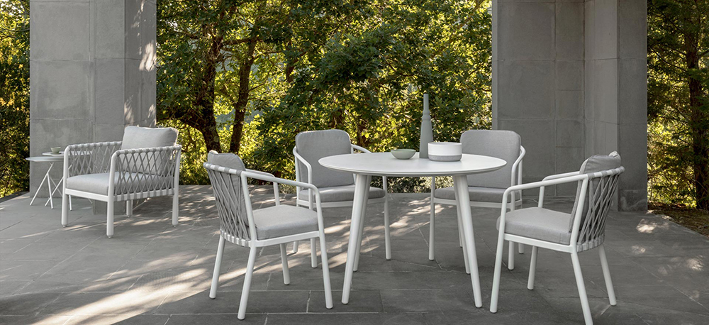 TALENTI outdoor round table SOFY PiùTrentanove Collection